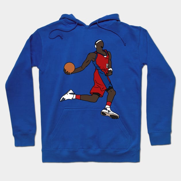 Darius Miles Windmill Hoodie by rattraptees